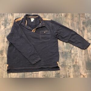 The Territory Ahead Quarter Button Up Pullover Size XL